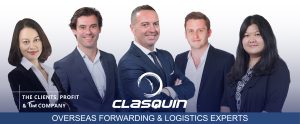 OVERSEAS FORWARDING & LOGISTICS EXPERTS - CLASQUIN MANAGERS TEAM